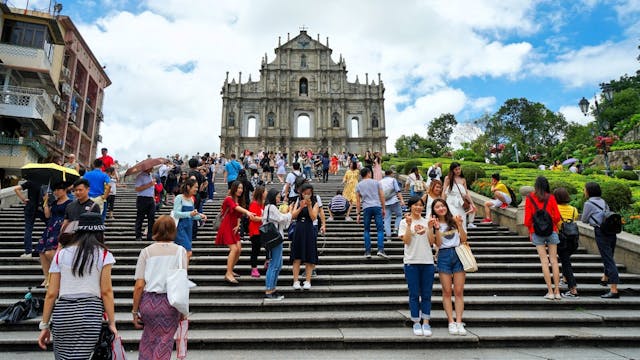 澳門政府公布的經濟適度多元化規劃，其中一個重點是發展綜合旅遊休閒產業。（Shutterstock）