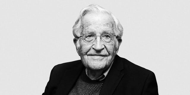 語言學家Noam Chomsky。