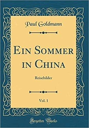 &lt;I&gt;Ein Sommer in China&lt;/I&gt;書影。（Amazon圖片）