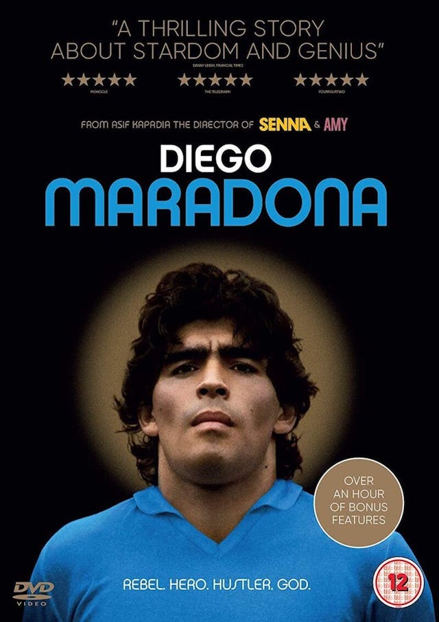 英藉印度裔大師級導演Asif Kapadia執拍的傳紀電影《Diego Maradona》（Amazon）