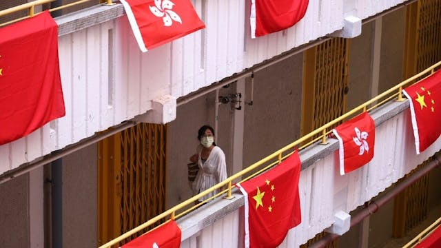 香港亦不能再假裝一切如常，可以用以往一國兩制那一套來說服外界和解決問題。（亞新社）