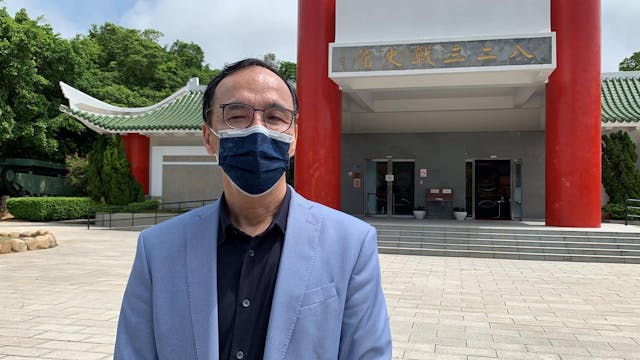 朱立倫指，要讓民眾知道國民黨勇於推動兩岸和平，是為了區域安全、台灣繁榮和下一代。（朱立倫Facebook圖片）