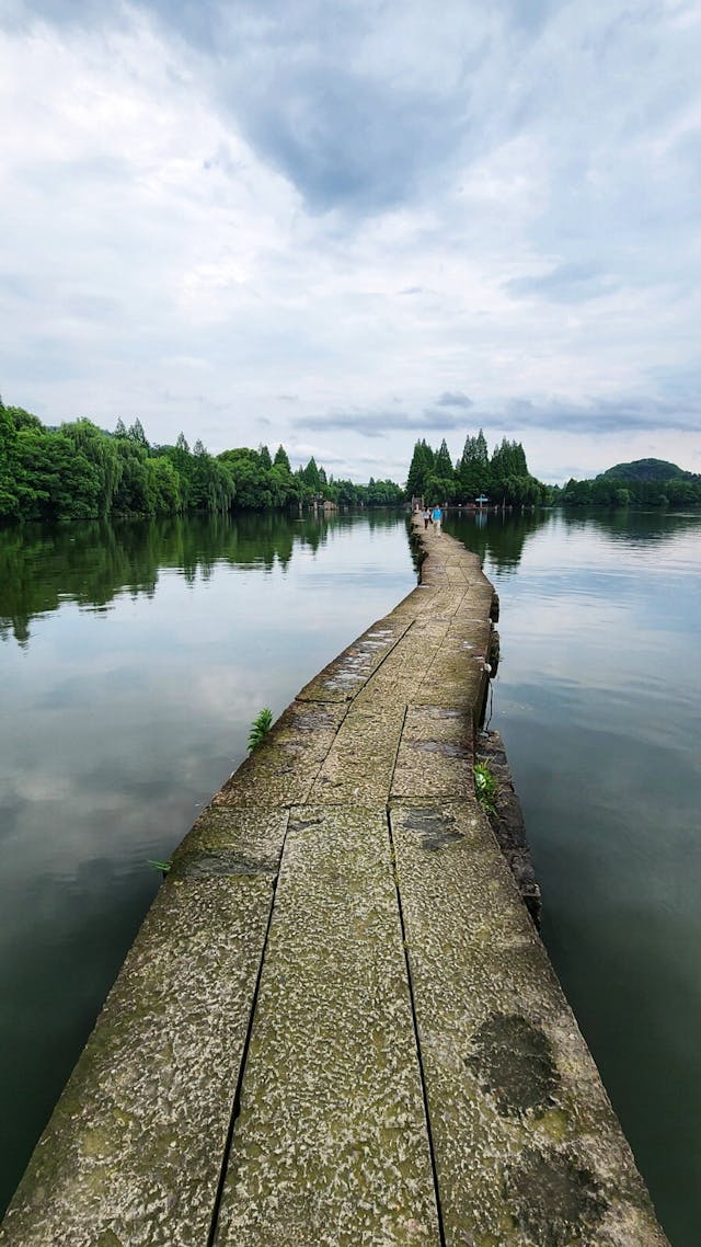 柯橋古縴道。