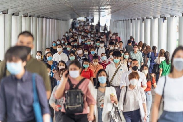 曾幾何時，香港市民一罩難求。（Shutterstock）