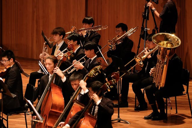 樂團在不同風格的段落中，都有明顯的演繹色彩。（Hong Kong Youth Philharmonia臉書圖片）