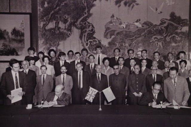 林行止早在1974/75年就已關注香港前途問題（亞新社）