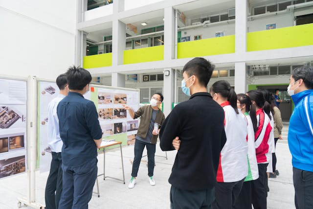 在思想上畫出一個以前沒有的空間，給予思考、探索、夢想的天地，學生就會去佔領。（賽馬會幸福校園計劃圖片）