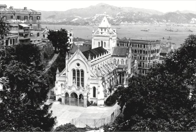 位於港島中區半山堅道的天主教總堂早在1888年建成。