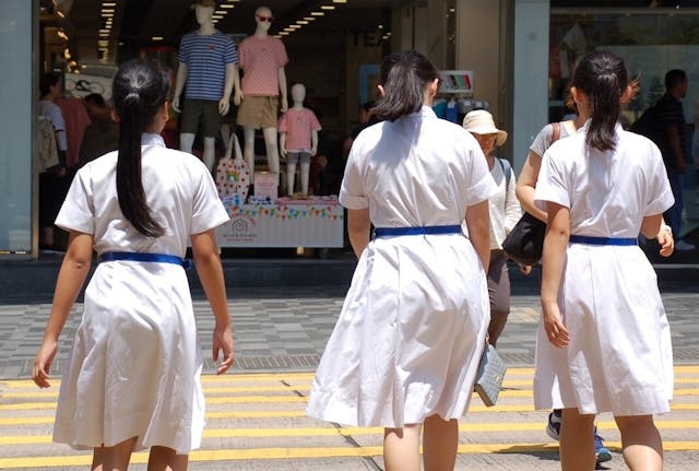 香港學生需要安靜的校園環境、獨立思考的空間。（作者提供）