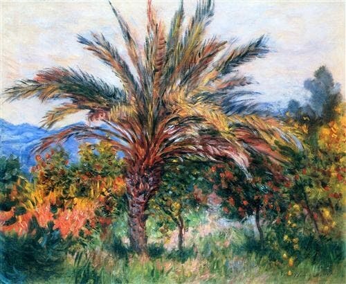 Claude Monet, &lt;em&gt;Palmier &agrave; Bordighera&lt;/em&gt;, 1884. Oil on canvas.