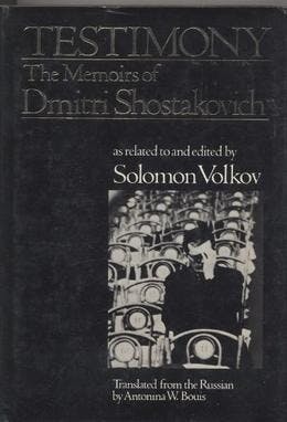 蕭斯達高維契（Dmitri Shostakovich）口述的回憶錄《見證》（Testimony）於1979年問世。（Wikimedia Commons）