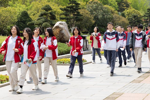 長沙巿實驗中學在舞蹈、體育，尤其排球及足球培養方面為當地示範基地，歷史悠久、配套完善。（Shutterstock）