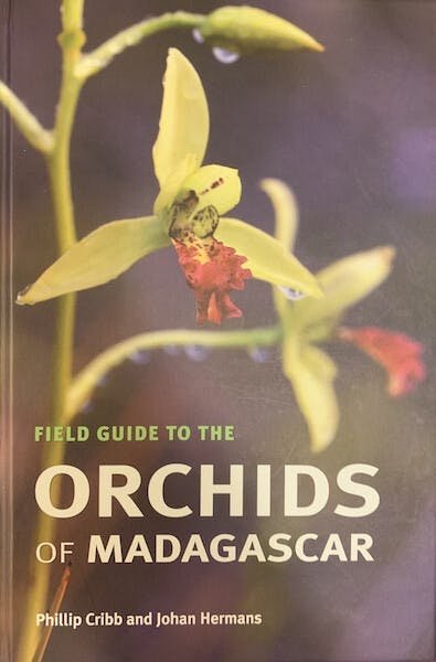 圖四，蘭花參考書Field Guide to the Orchids of Madagascar