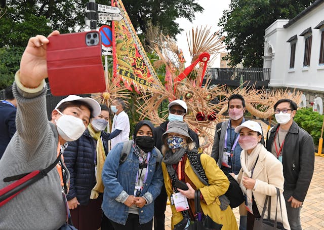 港人要思考如何令香港這個中西融合的城市有其文化特色、個性和韻味。（政府新聞處圖片）