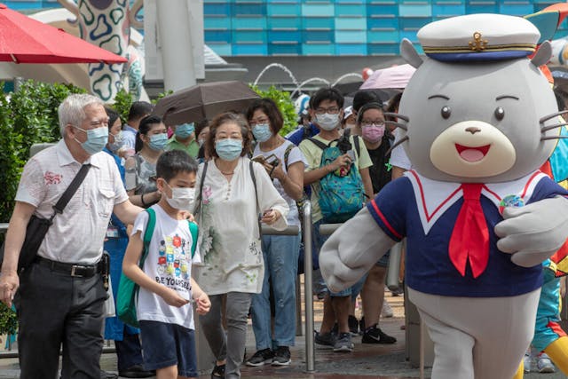 海洋公園一度重開。