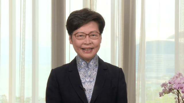 林鄭月娥指政府會於今年年底前公布新的《香港氣候行動藍圖》。