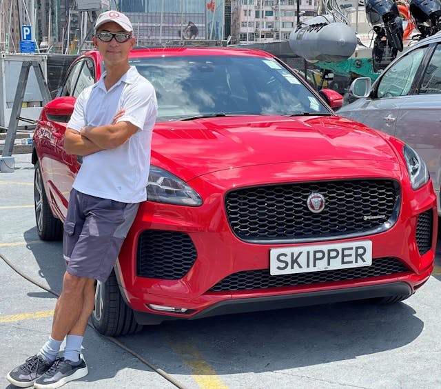 錢偉德（Dennis）的&quot;SK1PPER&quot; JAGUAR。