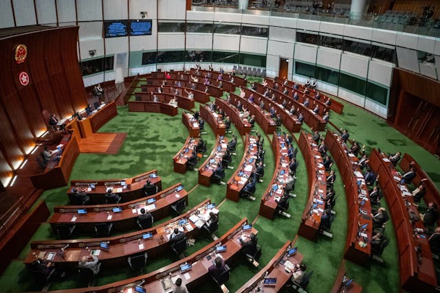 香港總商會表示，立法會通過草案，為香港的長遠發展和穩定提供保障。（立法會圖片）