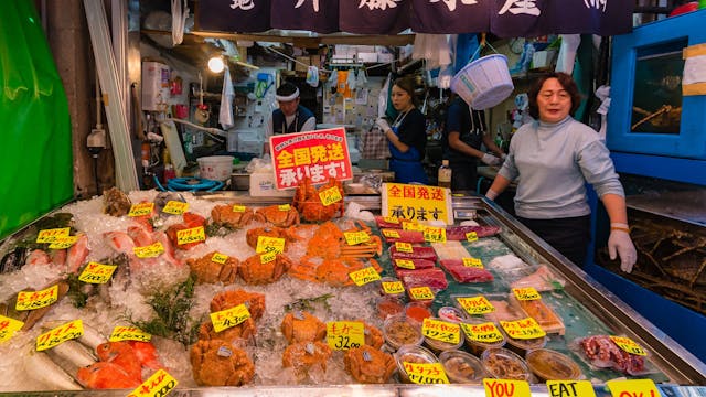 日方重申日本食品「安全已得到保證」。（Shutterstock）