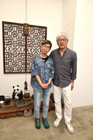 馮永基與作者合照。(文灼峰攝)