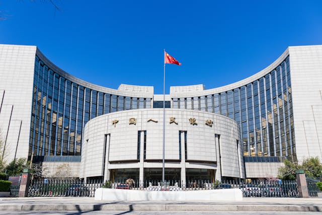 中國人民銀行出台新政策，以金融支持經濟高質量發展。（Shutterstock）