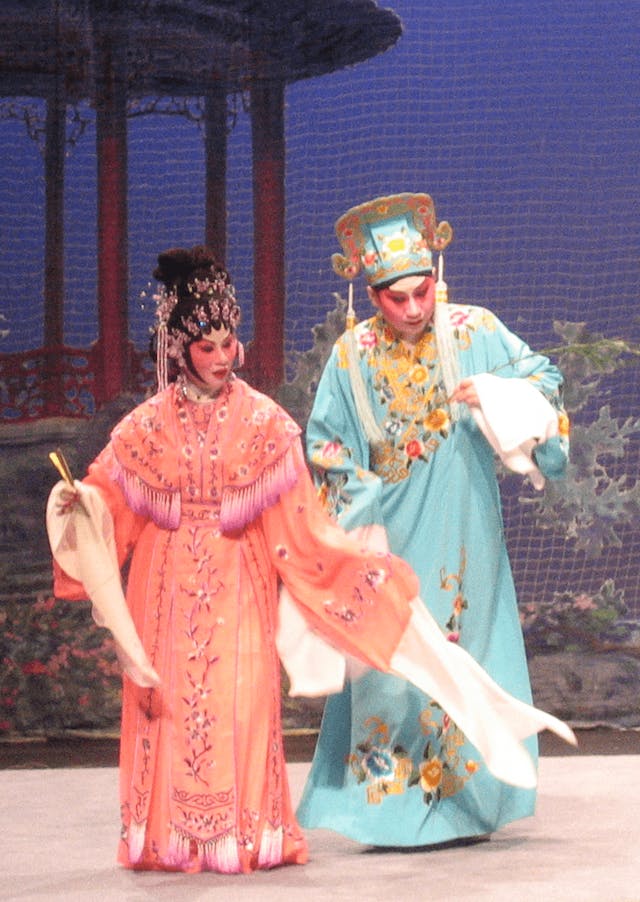 2005年一場加拿大溫哥華的粵劇演出。（Wikimedia Commons）