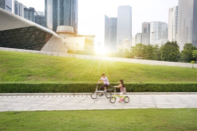 中國大陸各省市均積極發展低碳措施。（Shutterstock）