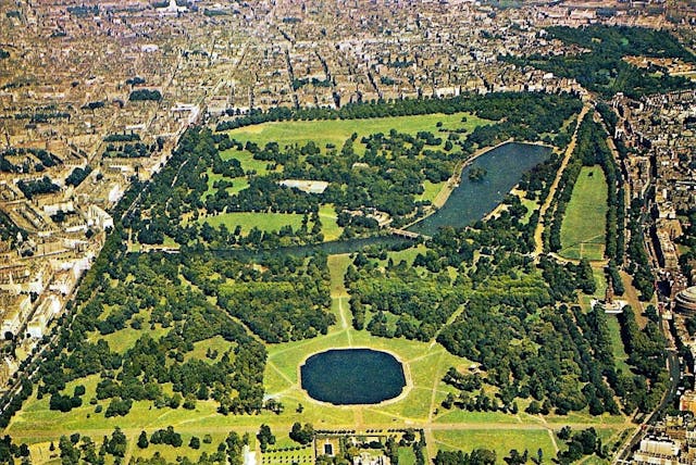 海德公園俯瞰圖