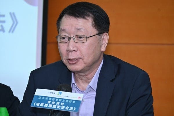 雷鼎鳴表示，如果「港版國安法」實施後比較成功，能夠有力阻嚇暴亂，對於香港的商業活動，以至保持國際金融中心地位肯定有利的。