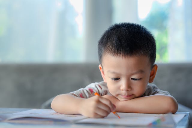 中國文字的書寫，往往是學生害怕的一個難關。（Shutterstock）