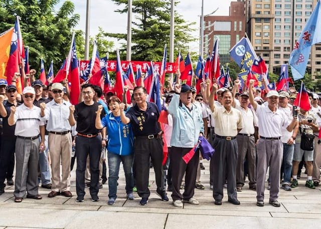 黃復興黨部由已故的蔣經國創立，是國民黨一大票倉。（黃復興黨部Facebook圖片）