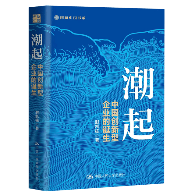 《潮起：中國創新型企業的誕生》書影。（中國人民大學出版社）