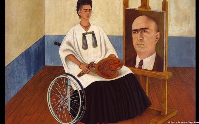 Frida Kahlo自畫相。