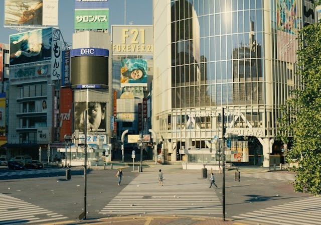 《今際之國的闖關者》打造一個迷離虛幻的東京。（Netflix圖片）