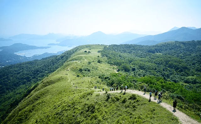 疫情下，香港出現登山熱。