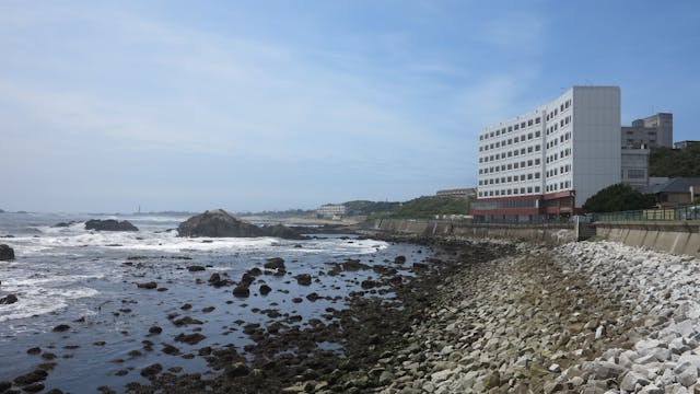 2CHOSHI GRAND HOTEL位於太平洋海邊，飽覽最美大海。