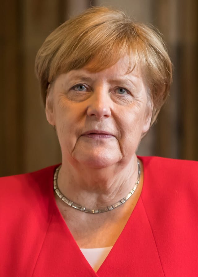 前德國總理默克爾（Angela Merkel）。（Wikimedia Commons）