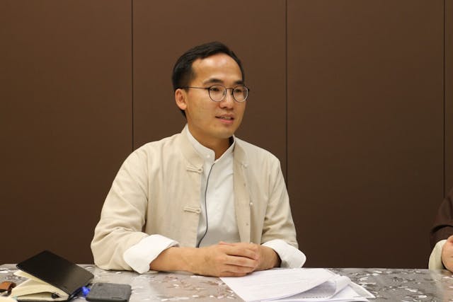 行政總監吳志軒博士：「今天政府肯定、認同寺院在香港的佛教地位及其歷史文化特色，對苑方上下來說，無疑是一種激勵，也是我們常說『因緣成熟』的最佳彰顯。」