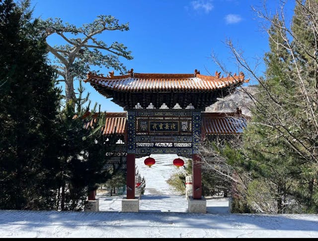 會計師兼旅行家俞雅凡在山西大同。