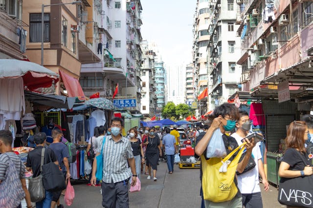 鴨寮街。（Shutterstock）