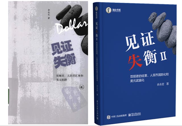 《見證失衡：雙順差、人民幣匯率和美元陷阱》主要討論的是從1996年到2009年中國的國際收支失衡問題。（書封）