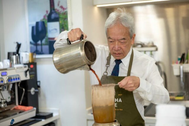 黃家和從小接觸紅茶，對港式奶茶有深厚的情意結，是推廣港式奶茶的重要推手。