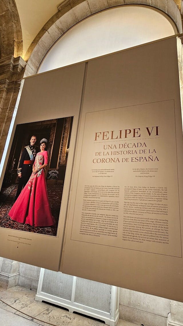 現任 西班牙國王菲列普六世（Felipe VI）上任10周年。