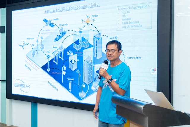 eSIX Limited行政總裁陳前。