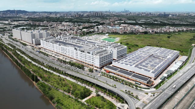 德昌電機位於中國江門的廠房