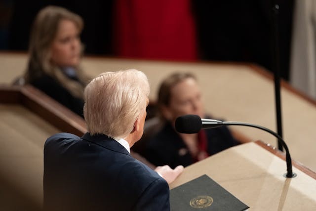 President Donald J. Trump delivers his Joint address to Congress, Tuesday, March 4, 2025, in the House Chamber of the U.S. Capitol in Washington, D.C. (Official White House Photo by Andrea Hanks)