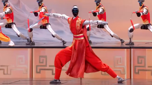 春晚功夫機械人震驚全球
