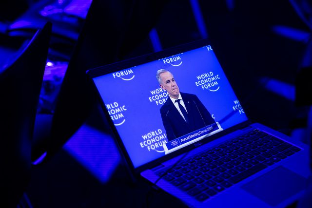 卡尼：以規則為基礎的國際秩序已經終結，中等強國如加拿大必須作出轉向。（World Economic Forum）