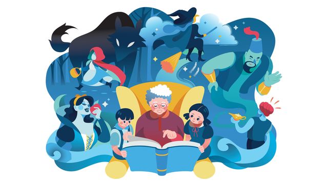 童話故事背後的成人故事