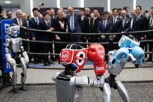 BK Friedrich Merz in ChinaBesuch in HuangzhouUnitree Robotics